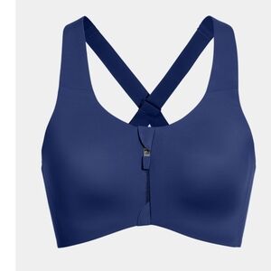 Knix Catalyst Front Zip Sports Bra in Navy Blue NWOT.